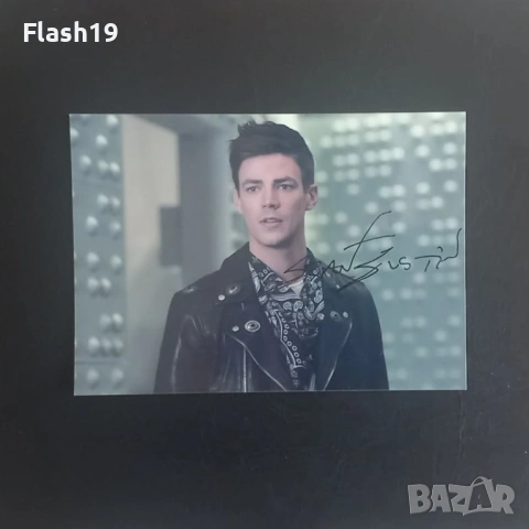 ⭐ Колекция автограф Грант Гъстин (Grant Gustin) – Бари Алън / Светкавицата (The Flash)