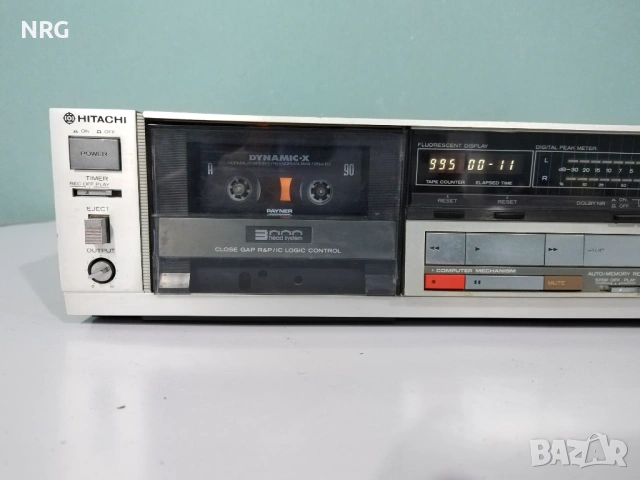 Hitachi D-E66 3-Head Dolby Stereo Cassette Tape Deck, снимка 6 - Декове - 54402418