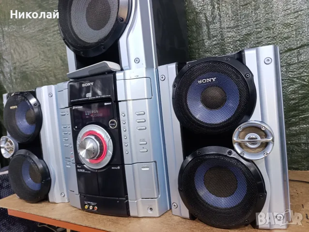 Sony MHC-RG444 / HCD-RG444 –.    Цена-195 евро  , снимка 2 - Аудиосистеми - 55416005