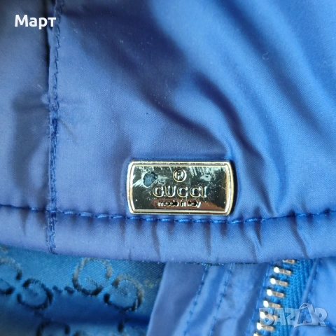 Грейка на Gucci пухенка елек, снимка 10 - Елеци - 54648789