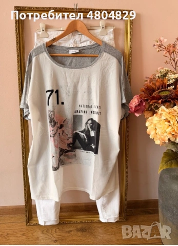 ZARA, H&M, ONLY Нови дамски дънки и тениски, снимка 12 - Дънки - 54539930