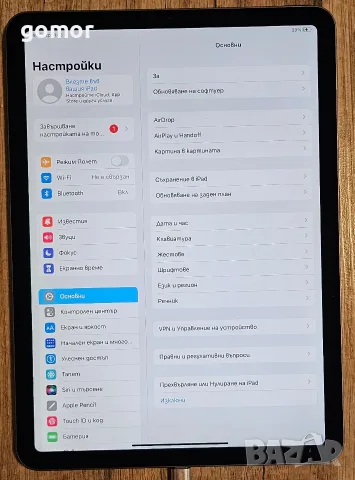 Apple iPad Air 4 10.9″ 64GB Wi‑Fi Space Gray – работещ, снимка 4 - Таблети - 55583442