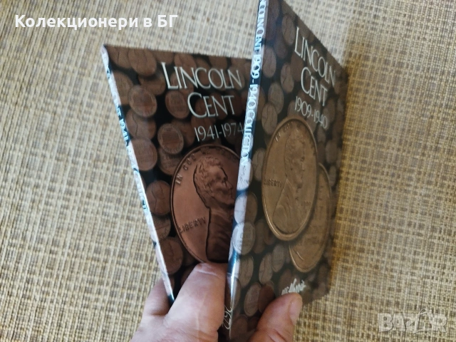 ДВА ЧИСТО НОВИ АЛБУМА ЗА МОНЕТИ ОТ 1 ЦЕНТ-САЩ "LINCOLN CENT", снимка 8 - Нумизматика и бонистика - 55253003