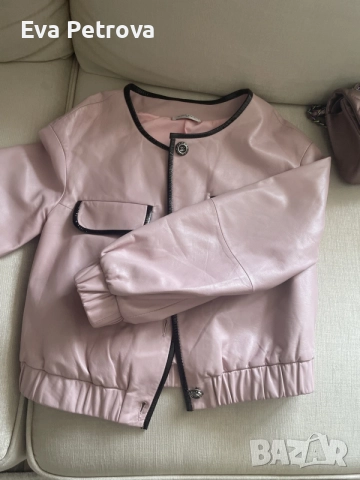 Chanel кожено яке S,M, снимка 9 - Якета - 55391986