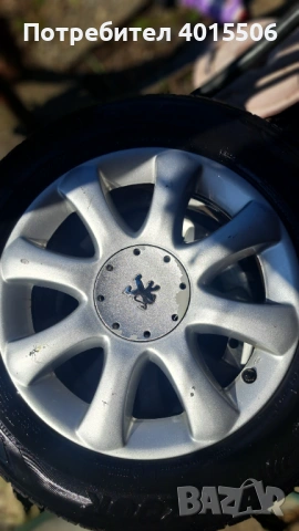 К-т алуминиеви джанти с гуми, снимка 2 - Гуми и джанти - 54096799