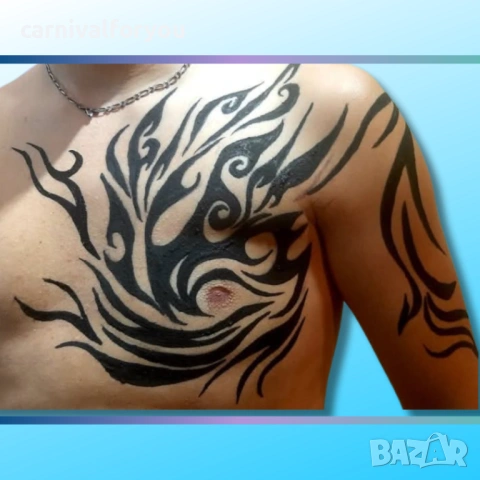 Ръчно рисувани временни татуировки с къна, снимка 13 - Други услуги - 54122584
