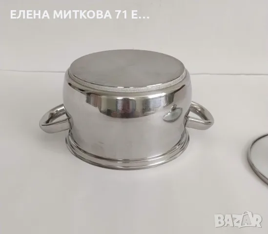 Тенджери от неръждаема стомана 3 бр., снимка 6 - Съдове за готвене - 55480622