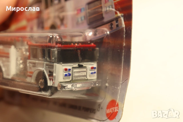  MATCHBOX ПОЖАРНА КАМИОН ИГРАЧКА КОЛИЧКА МОДЕЛ, снимка 3 - Колекции - 54617453