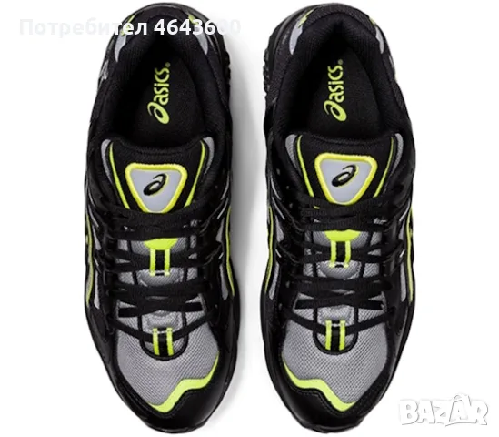Унисекс маратонки ASICS Gel-Kayano 5 OG Black Neon, снимка 5 - Маратонки - 55297140