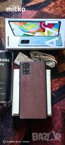 SAMSUNG GALAXY A71-Перфектно състояние.Пълен комплект , снимка 10 - Samsung - 55597414
