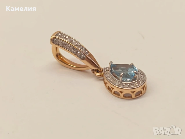 Руско злато. Висулка , снимка 7 - Колиета, медальони, синджири - 55154278