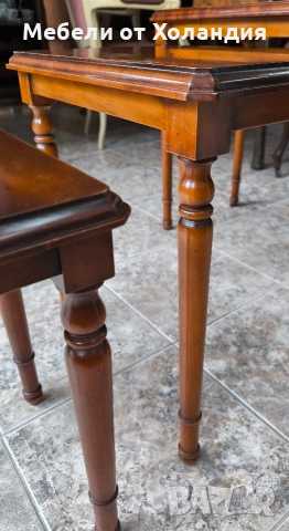 3ка масички от череша, снимка 7 - Маси - 54366830