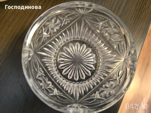 Чешки кристални купички – 6 броя, снимка 2 - Чаши - 55693592