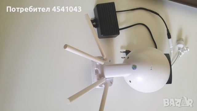 WiFi охранителна камера CloudCam с нощно виждане и 4 антени, снимка 6 - IP камери - 54436380