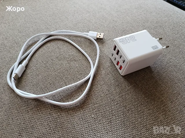240W Gan Fast Charger Зарядно , снимка 5 - Оригинални зарядни - 55563667