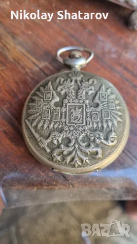 Руски джобен часовник. Мълния , снимка 8 - Джобни - 55682583