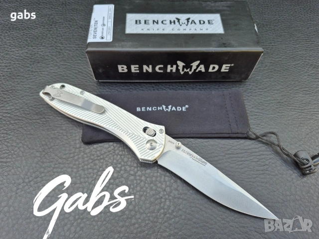 Сгъваем нож Benchmade Seven/Ten 710FE24 Mc Henry&Williams, снимка 2 - Ножове - 54518571