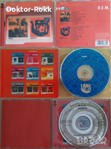R.E.M. + Raindogs – оригинални дискове, снимка 3 - CD дискове - 54011235