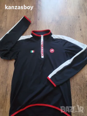 CASTELLI SPINTA - страхотно вело джърси XL , снимка 4 - Спортни дрехи, екипи - 55321696