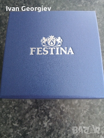 Нов часовник Festina F20445 , снимка 5 - Мъжки - 55075379