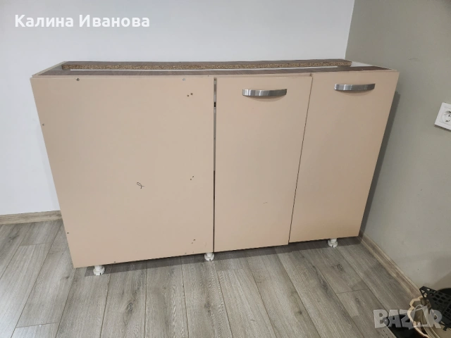 Кухненски шкаф с тлуха част