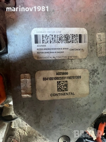 Renault Zoe електромотор 5AM450, снимка 5 - Части - 54982830