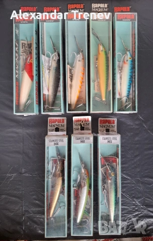 Воблери Rapala CDMAG-7,9,11,14,18, снимка 6 - Екипировка - 54168692