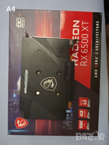 Видео Карта AMD Radeon RX 6500 XT, снимка 6 - Видеокарти - 54399739