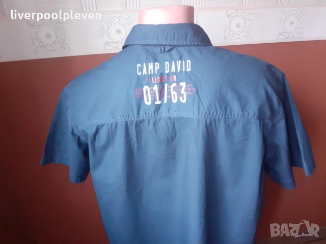 👉Camp David Original L ефектна, снимка 2 - Ризи - 54612741