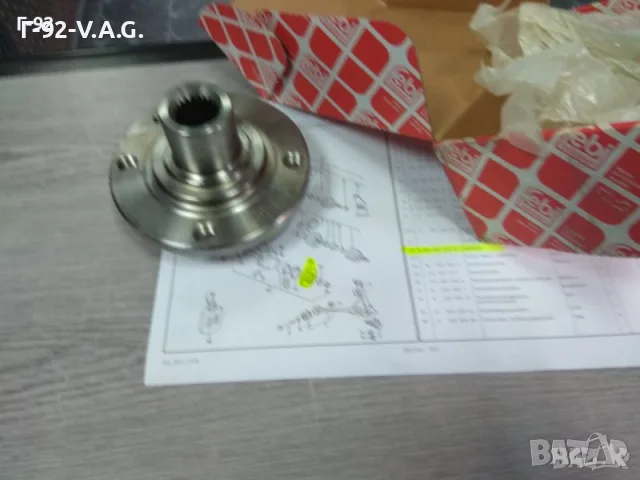 823407615A=02231**NEU**FEBI**VW**AUDI**ПРЕДНА ГЛАВИНА** , снимка 3 - Части - 55556207