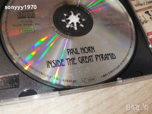 SANTANA+PAUL HORN 2CD-ВНОС GERMANY 3105261929H2E6R, снимка 18 - CD дискове - 54729766