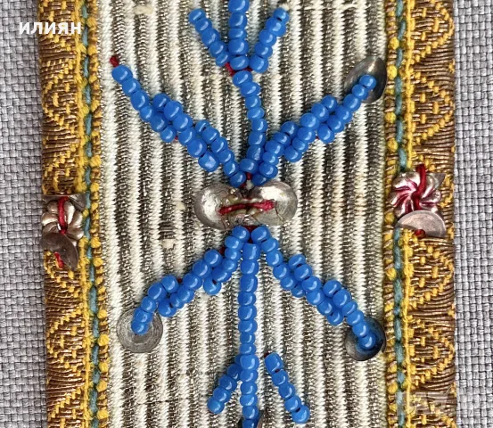 старинен автентичен сърмен колан за пафти. , снимка 6 - Други ценни предмети - 55390854