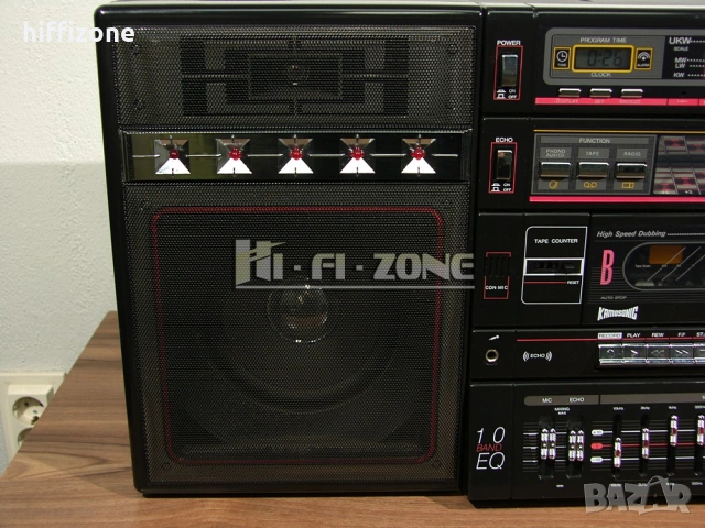 Радиокасетофон Kamosonic ka-1000, снимка 4 - Радиокасетофони, транзистори - 54898555