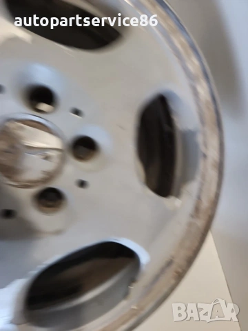Алуминиева джанта 7.5X16 ET41 за Mercedes E Class W210 (2001) A2104011302, снимка 2 - Части - 54158410