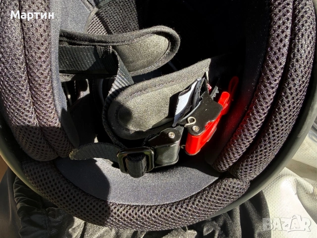 чисто нова каска PREMIER CASCO VANGARDE U9 черна, размер XL, снимка 4 - Аксесоари и консумативи - 54944594