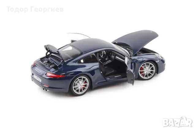Porsche  Carrera S 911 991 1:18 Minichamps, снимка 2 - Колекции - 55501860