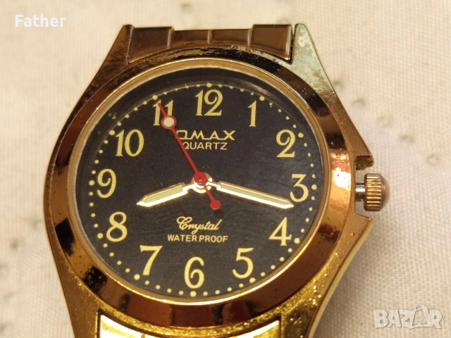 Кварцов часовник OMAX Crystal, снимка 3 - Мъжки - 54661203