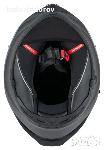 Мото каска SCORPION EXO-530 ROCK Gray/Red 2026 ,вградени очила 527.88 лв. / 269.90 €, снимка 3 - Аксесоари и консумативи - 55328965