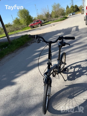 Сгъваем велосипед Oxylane (Decathlon) – компактен и удобен за гра