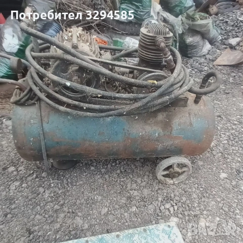 продавам компресор,трифазен с ифов компресор,бутилка 150литра, снимка 2 - Други машини и части - 54202309