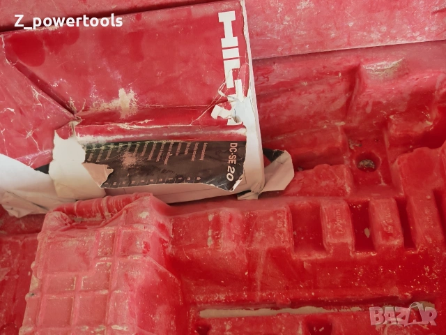 HILTI оригинален куфар Hilti, предназначен за фреза за канали Hilti DC-SE 20 , снимка 3 - Винтоверти - 54752794