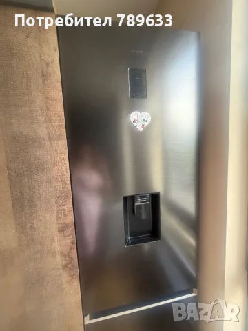 Продавам Хладилник с фризер SAMSUNG RB38C650EB1/EF, 386 л, SmartThings, AI energy mode, 203 см в отл, снимка 3 - Хладилници - 55655606