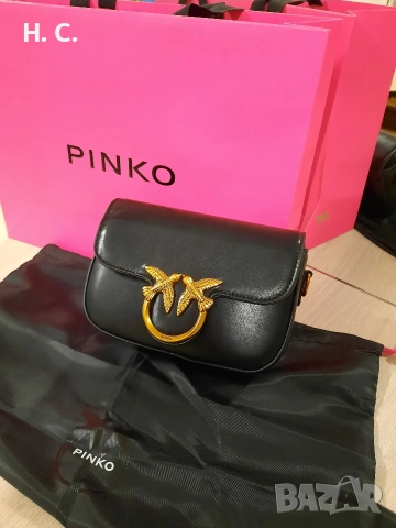 Оригинална дамска чанта PINKO, снимка 1 - Чанти - 54282970
