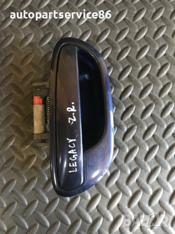 Външна дръжка на задна дясна врата Синя за Subaru Legacy (2004–2008) , снимка 3 - Части - 54226695