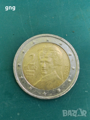 Продавам 2 евро 2002 Австрия