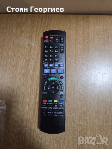 Дистанционно управление за Blu-ray рекордери и DVD плейъри Panasonic, модел N2QAYB000986. 