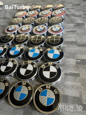 Капачки за джанти и емблеми за БМВ/BMW 68мм/56мм, снимка 2 - Аксесоари и консумативи - 53993239