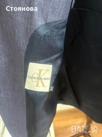 Опигинално ленено сако Calvin Klein