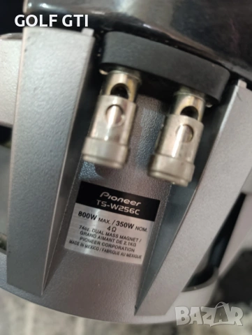 Бас каса Pioneer 10 + усилвател, снимка 7 - Ресийвъри, усилватели, смесителни пултове - 54351950