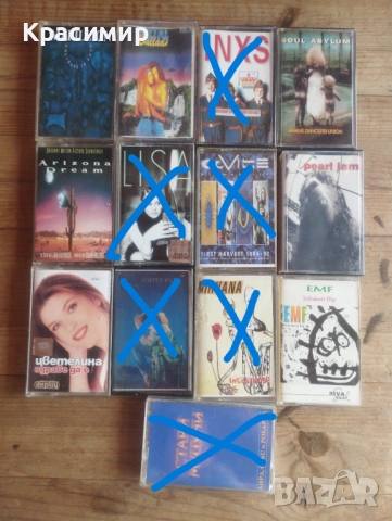 Аудио касети - 2€ за бр.  Доставка с еконт, снимка 15 - Колекции - 47390875